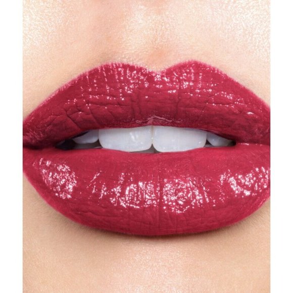 Revlon Super Lustrous Glass Shine Lipstick, Super Red, 0.15 oz - Picture 2 of 5